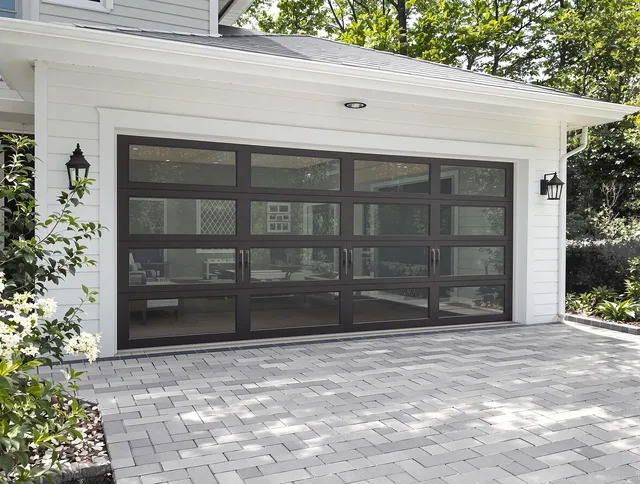 Bristol Garage Door Repair design specialist presenting custom garage door options to Bristol homeowner