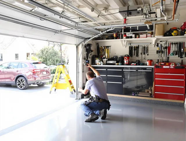 Local garage door repair service by Bristol Garage Door Repair in Bristol